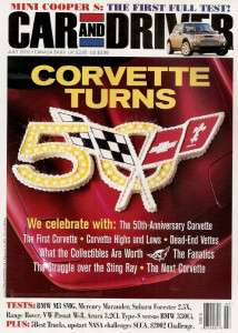 CAR & DRIVER 2002 JULY - CORVETTE SPECIAL, MARAUDER